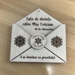 Plic personalizat pentru lista de dorinte catre Mos Craciun