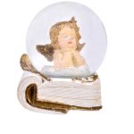 Glob decorativ de Craciun ingeras 12.5 cm